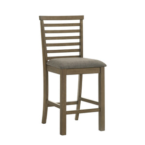 Liberty Furniture Brook Bay Sandstone Upholstered Ladderback Counter Chair