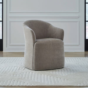 Liberty Furniture Accent Dining Truffle Accent Truffle Upholstered Dining Chair With Casters