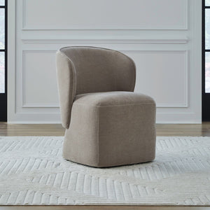 Liberty Furniture Accent Dining Truffle Accent Truffle Upholstered Dining Chair With Casters
