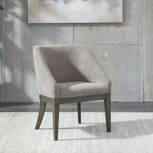 Liberty Furniture Cascade Falls Satin Espresso Upholstered Side Chair with Nail Head Trim
