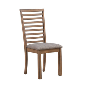 Liberty Furniture Brook Bay Sandstone Upholstered Ladderback Side Chair