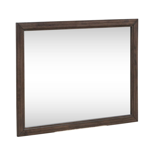 Liberty Furniture Modern Edge Caffe Landscape Mirror with Wide Picture Frame Molding
