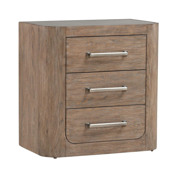 Liberty Furniture South Bend Burnished Clay Nightstand With Charging Station