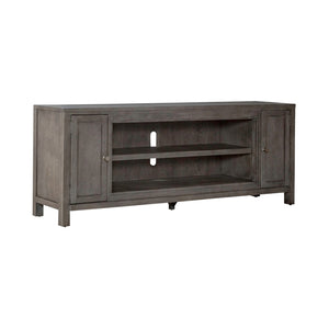Liberty Furniture Fireplace TV 78-Inch Console with 2 Wood Framed Doors