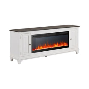 Liberty Furniture Fireplace TV 80-Inch Console With Infinity Firebox