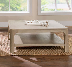 Coaster Solano Square Wood Cocktail Coffee Table Weathered Mango