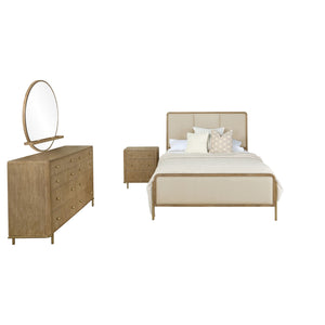 Coaster Arini 4-Piece California King Bedroom Set Cream & Sand Wash