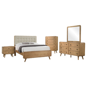 Coaster Robyn 5-Piece California King Bedroom Set Light Ash