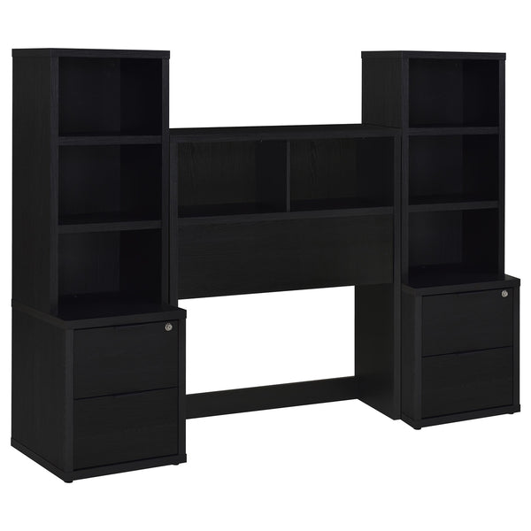 Coaster Westpark 3-Piece Twin Bedroom Set Bookcase Headboard Black