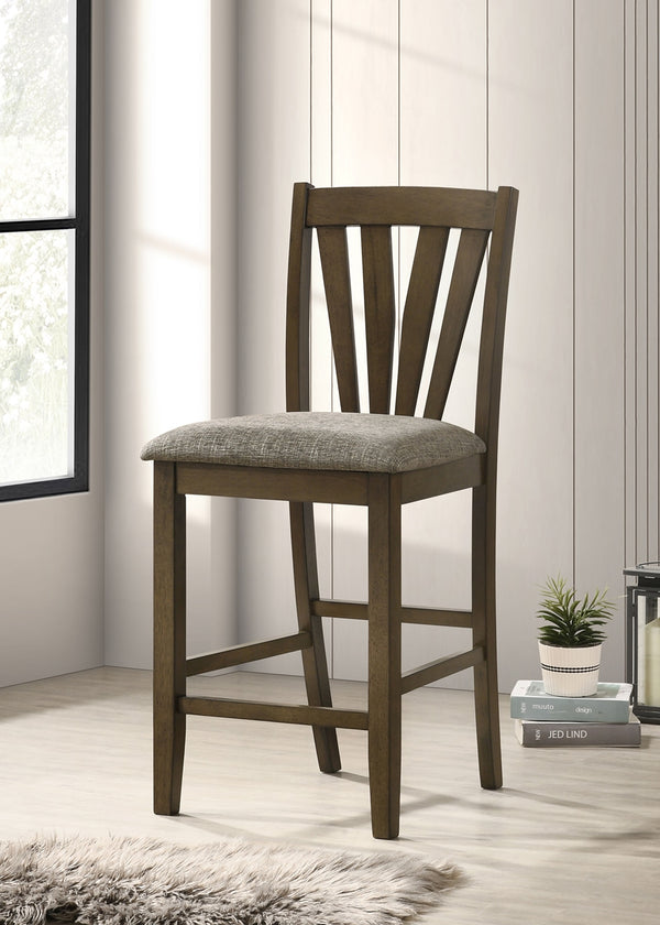 Coaster Canfield Counter Height Dining Side Chair Brown