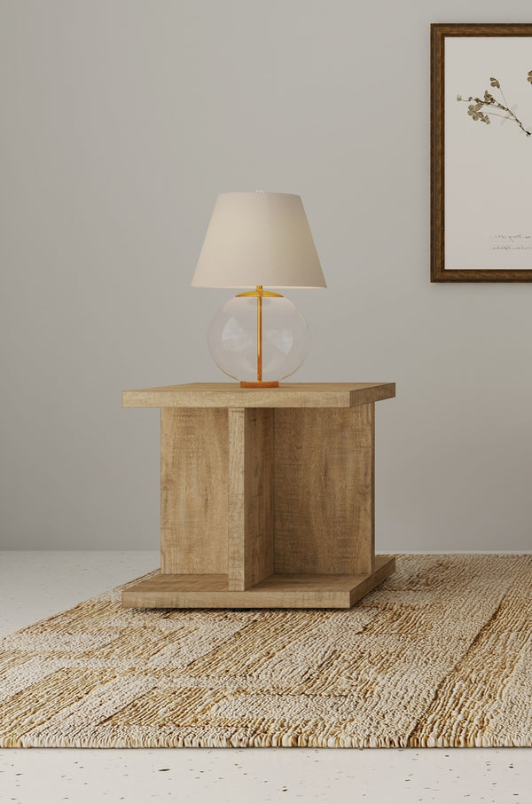 Coaster Cortona Square Engineered Wood End Side Table Mango