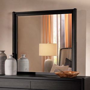 Coaster Leandro Dresser Mirror Burnished Black