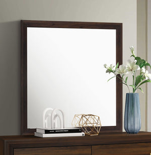 Coaster Welsley Dresser Mirror Walnut