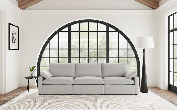Coaster Collins Modular Power Sofa Grey