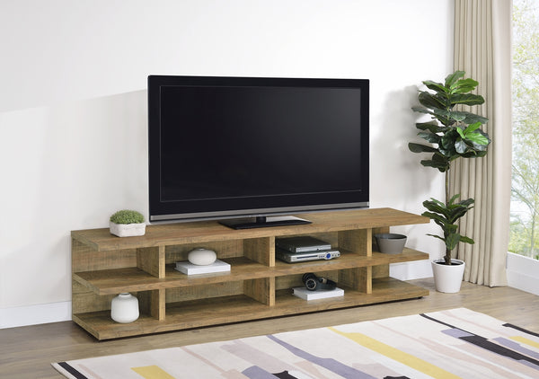 Coaster Cartmill 78-Inch 2-Tier Tv Stand Media Console Mango