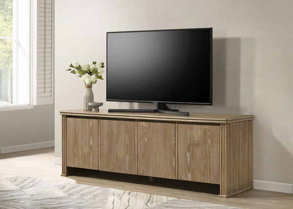 Coaster Adina 70-Inch Tv Stand Media Console Distressed Light Brown