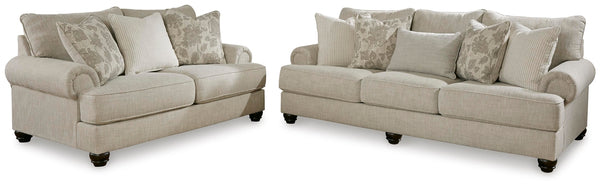 Asanti Sofa & Loveseat Fog