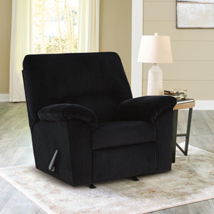 SimpleJoy Manual Rocker Recliner Onyx