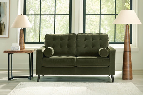 Reveon Lakes Stationary Loveseat Olive