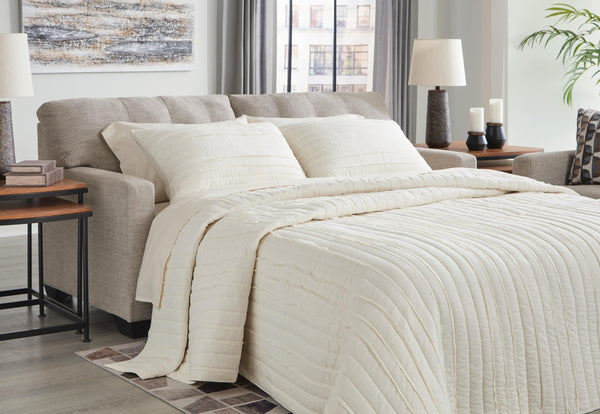 Mahoney Fabric Full Sofa Sleeper Pebble