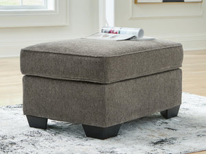 Olten Fabric Ottoman Graphite