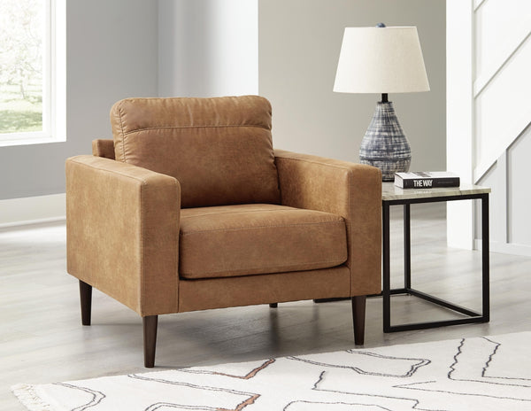 Telora Stationary Chair Caramel