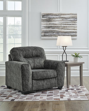 Lonoke Stationary Oversized Chair Gunmetal