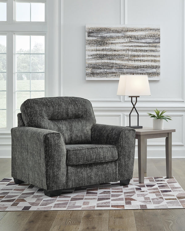 Lonoke Stationary Oversized Chair Gunmetal