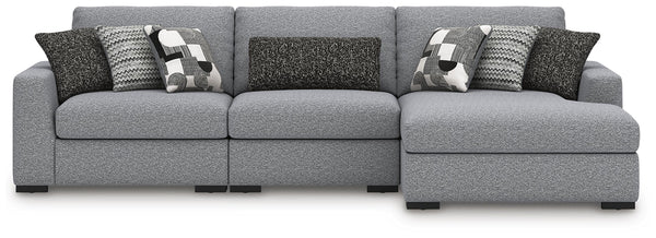 Bealton 3-Piece Sectional with Chaise Salt & Pepper