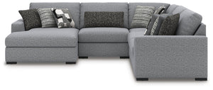 Bealton 5-Piece Sectional with Chaise Salt & Pepper