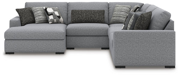 Bealton 5-Piece Sectional with Chaise Salt & Pepper