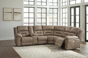 Ravenel 3-Piece Power Reclining Sectional Fossil