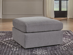 Modmax Oversized Accent Ottoman Granite