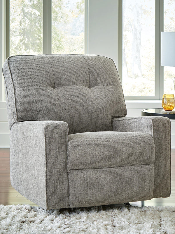 Larimer Stationary Fabric Manual Rocker Recliner Iron