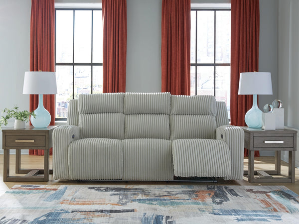 Forest Lake Power Adjustable Headrest Reclining Sofa Alloy