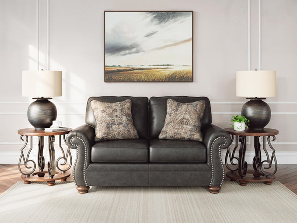 Chasemore Stationary Loveseat Granite