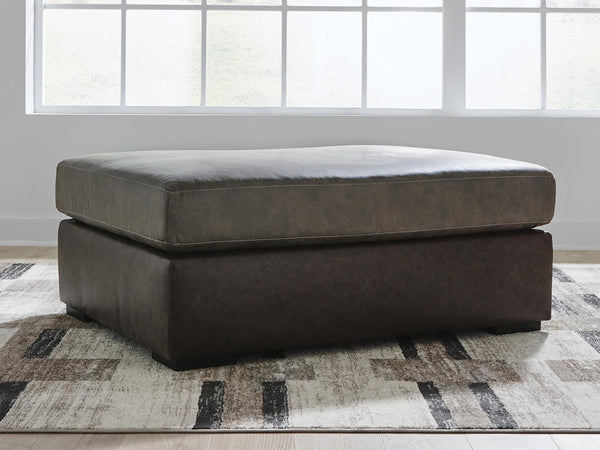 Castille Way Oversized Accent Stationary Ottoman Fossil