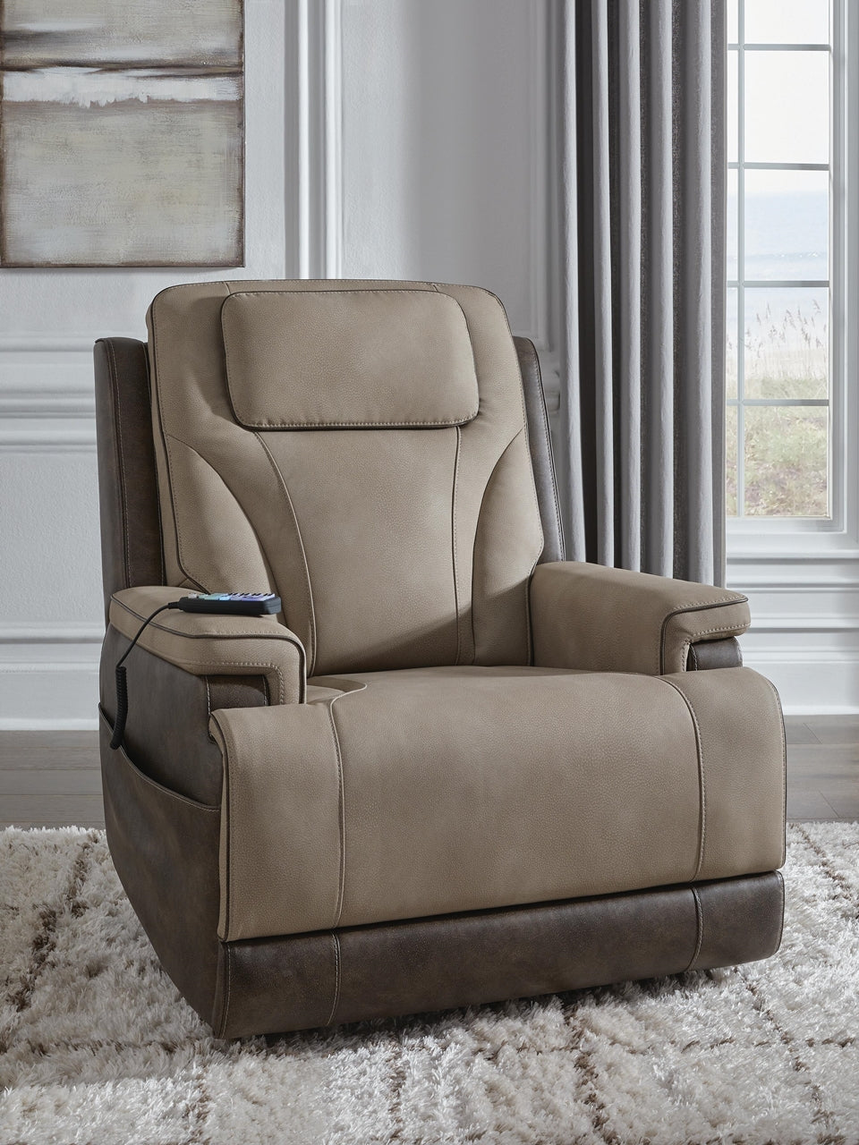 Peaceful Pause Zero Gravity P3 Power Lift Heat & Massage Recliner Sand