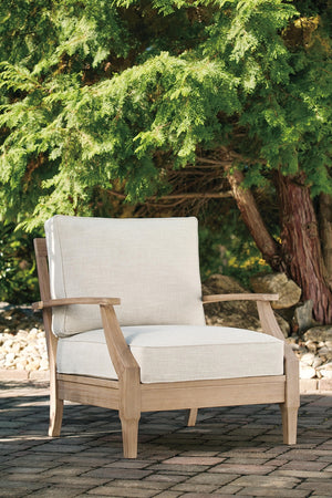 Carter Hall Lounge Chair with Cushion Beige