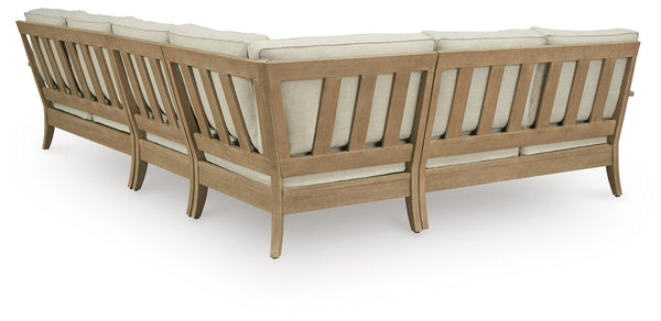 Clare View 4-Piece Outdoor Sectional Beige