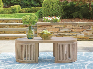 Serena Shores Outdoor Rectangle Coffee Table Beige