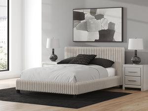 Zuraleus Queen Upholstered Bed White