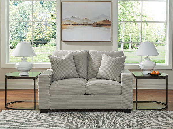 Greenbriar Stationary Loveseat Smoke