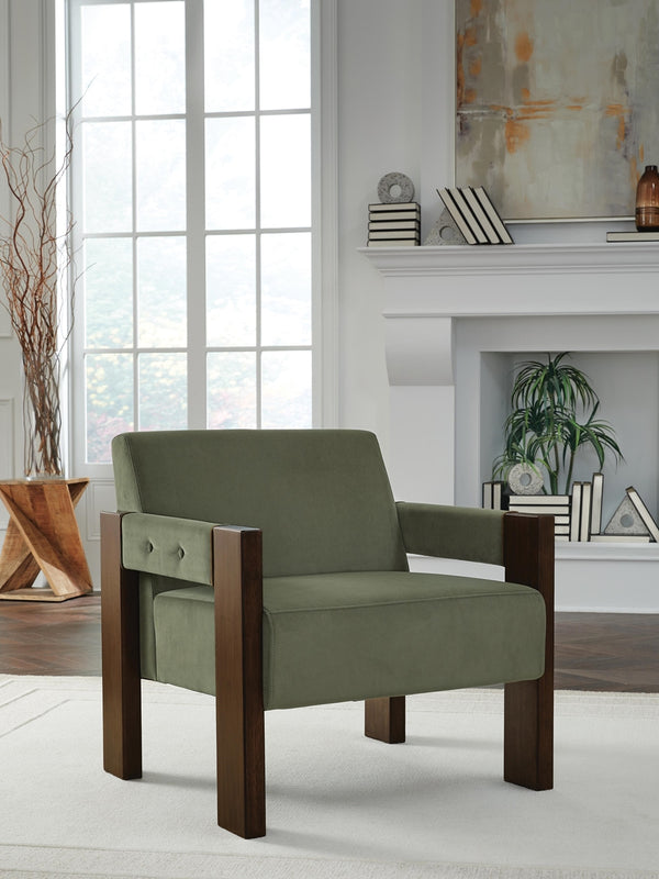 Adlanlock Accent Chair Olive