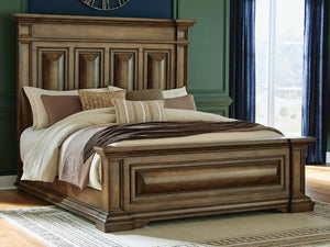 Frantanna King Panel Bed Brown