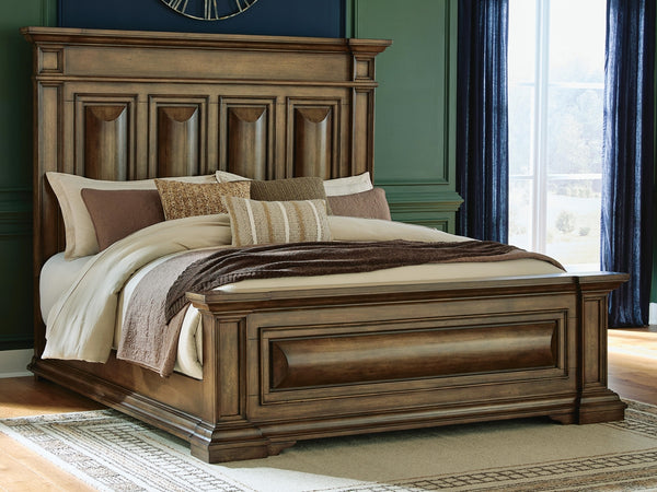 Frantanna King Panel Bed Brown