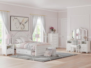 Kozlani Vanity with Mirror White
