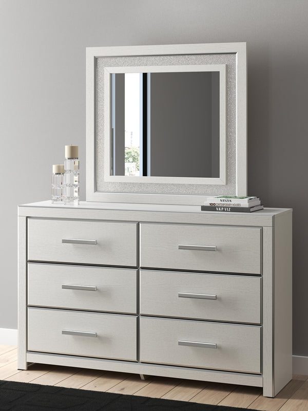 Zuraleus Dresser & Mirror White
