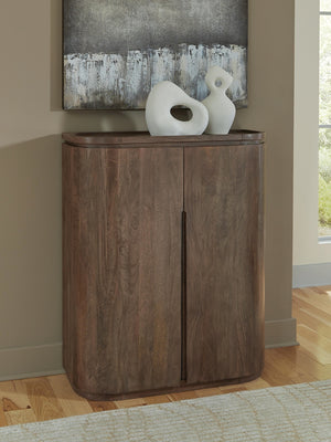 Landermont Bar Cabinet Medium Brown