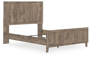 Rusticott Queen Panel Bed Brown